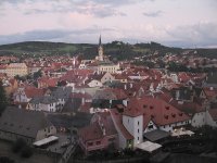 podvečerní Český Krumlov