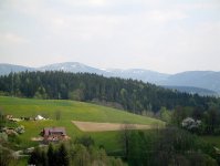 ale měli jsme pěkný výhled na Krkonoše...