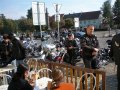 drsní motorkáži jdou na dortíček ze šlehačkou...